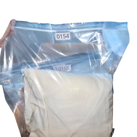 Cream Ruffle Sleeve Linen Blend Jumpsuit With Waist Tie Square Neckline & Wide L - Picture 11 of 11